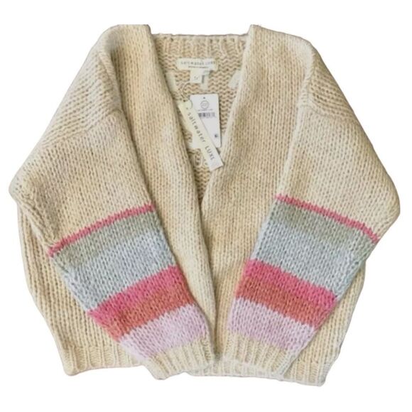 NEW WITH TAGS Beautifu NWT!! Saltwater Luxe ‘Hello Sunshine’ Cardigan (Sz small) - Picture 7 of 14